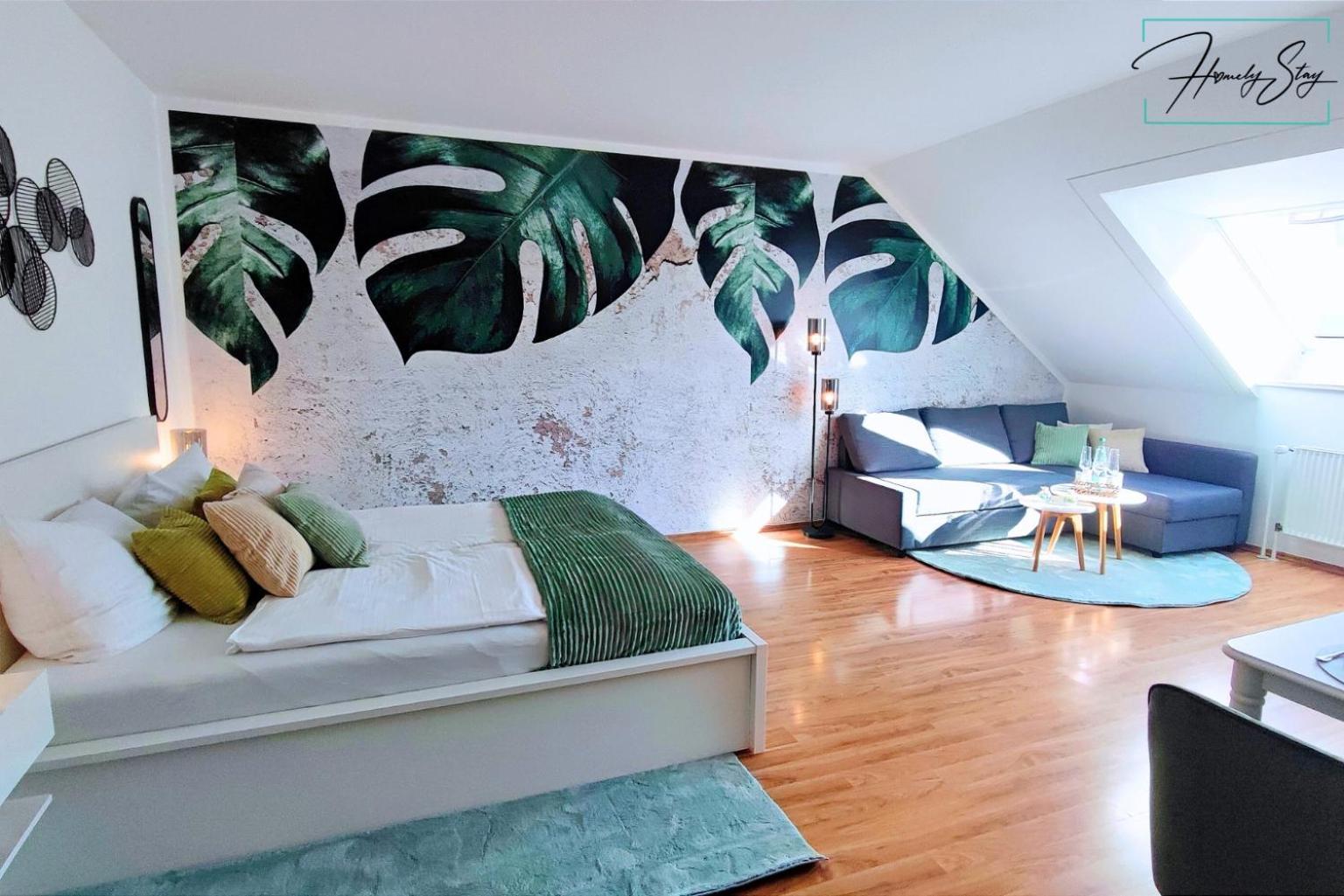 Homely Stay Serenity Greens - Stylisch Studio-Apartment With Kitchen - 10 Min To Central Station, Pet Friendly ミュンヘン エクステリア 写真