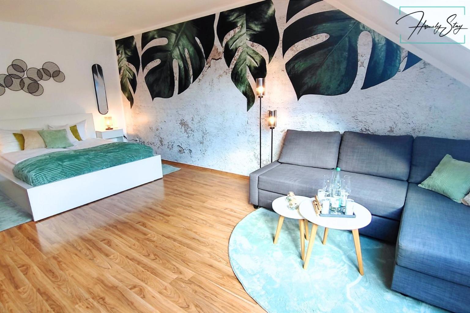 Homely Stay Serenity Greens - Stylisch Studio-Apartment With Kitchen - 10 Min To Central Station, Pet Friendly ミュンヘン エクステリア 写真