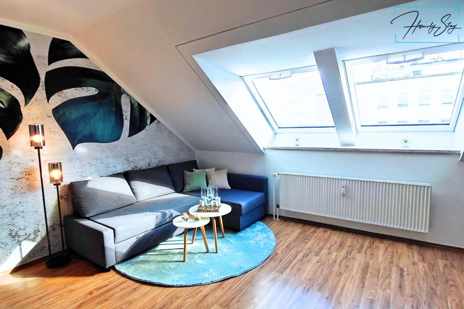 Homely Stay Serenity Greens - Stylisch Studio-Apartment With Kitchen - 10 Min To Central Station, Pet Friendly ミュンヘン エクステリア 写真